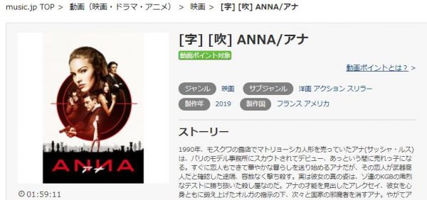 ANNA/アナ 無料動画
